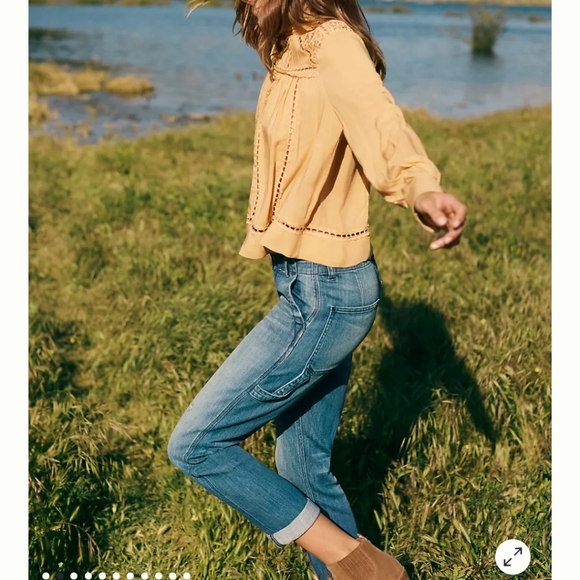 🔥1 DAY SALE Anthropologie Pilcro Relaxed Fit Carpenter Jeans
